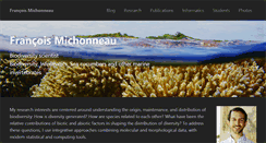 Desktop Screenshot of francoismichonneau.net